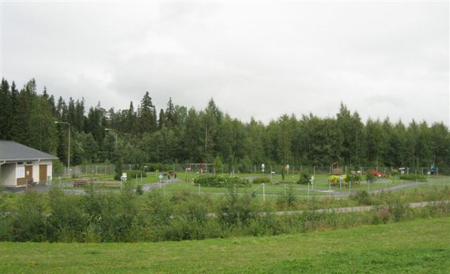 Kuva: Raahe Pitkäkarin lasten liikennepuisto. Hilkka Högström 2011