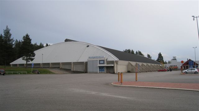 Rovaniemi Ounasvaaran jalkapallohalli. Hilkka Högström 2011