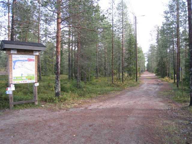 Kuva: Rovaniemi Ounasvaaran reittiä. Hilkka Högström 2011