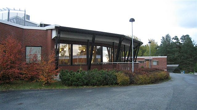 Kuva: Tampere Varalan urheiluopiston päärakennuksen ravintola. Hilkka Högström 2011