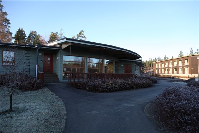 Kuva: Lohja Kisakallion majoitusrakennus Kampus. Hanna Tyvelä 2011