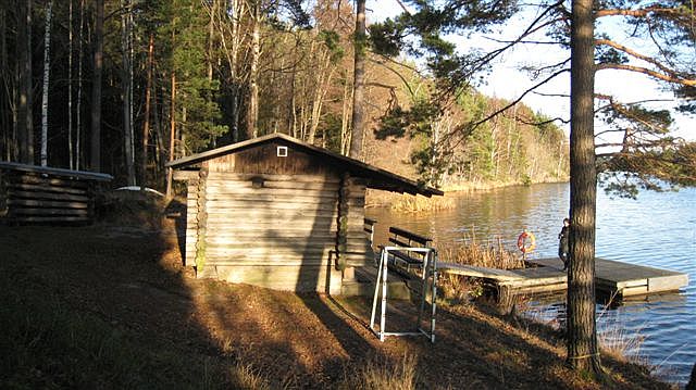 Raasepori Kisakeskuksen savusauna. Hilkka Högström 2011