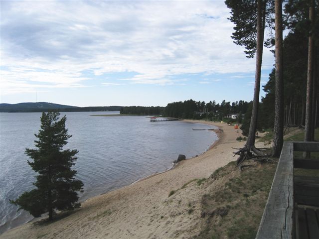 Kuva: Sotkamo Hiukan uimaranta. Hilkka Högström 2011
