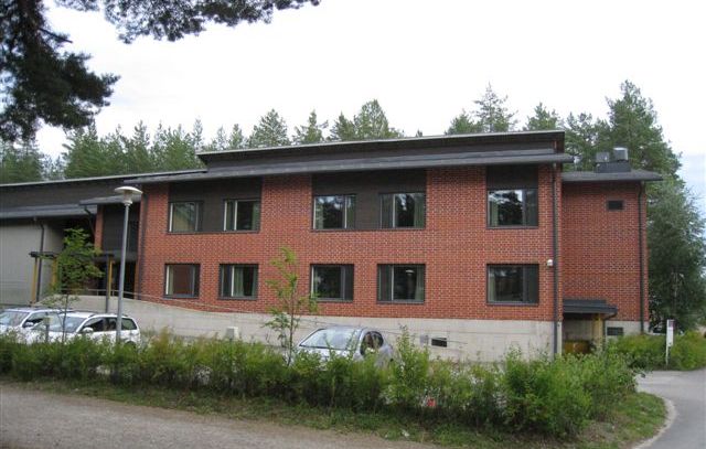 Sotkamo Vuokatin Urheiluopiston asuinrakennus. Hilkka Högström 2011