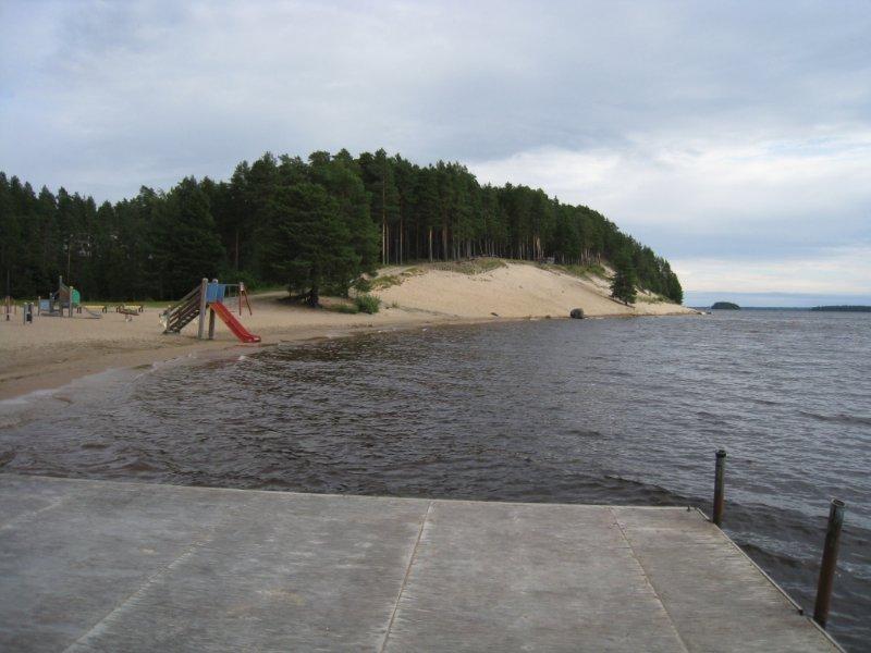 Kuva: Sotkamo Hiukan rannan liikuntaympäristöt. Hilkka Högström 2011