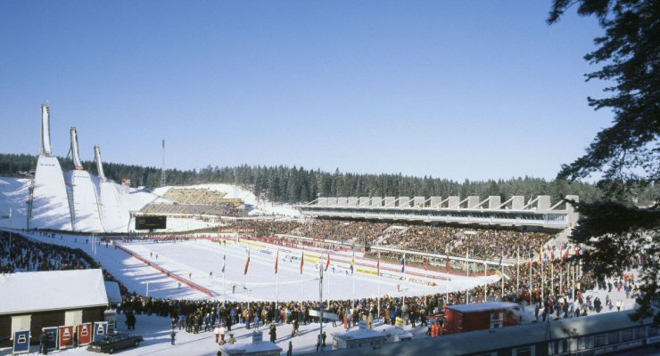 Lahti Salpausselän hiihtostadion MV Teuvo Kanerva 1986